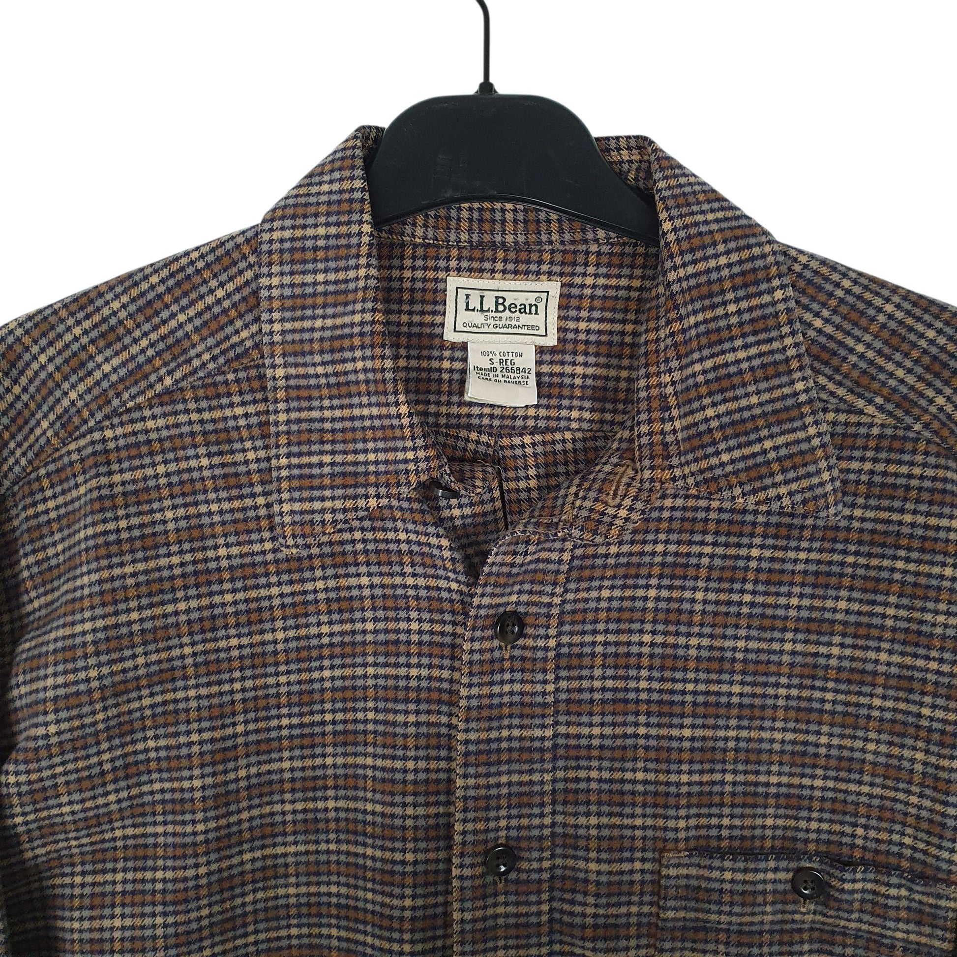 Mens Brown L.L.Bean   Shirt