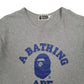 Mens Grey A Bathing Ape   T Shirt