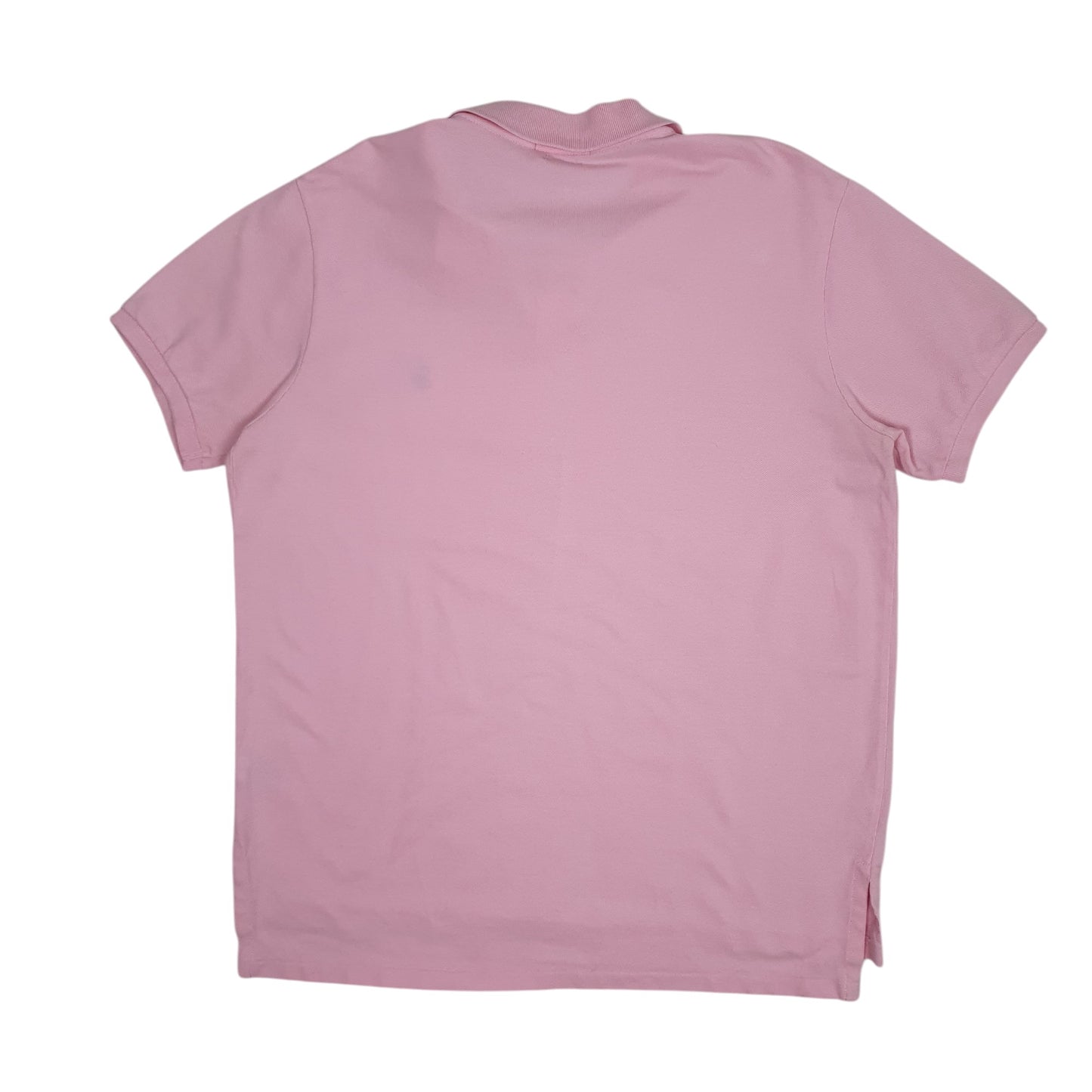 Mens Pink Polo Ralph Lauren Custom Fit  Polo Shirt