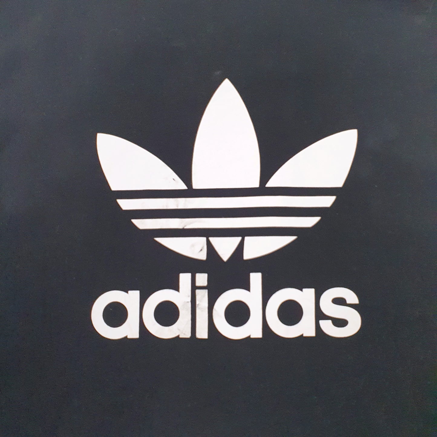 Mens Black Adidas Spellout Full Zip Jumper
