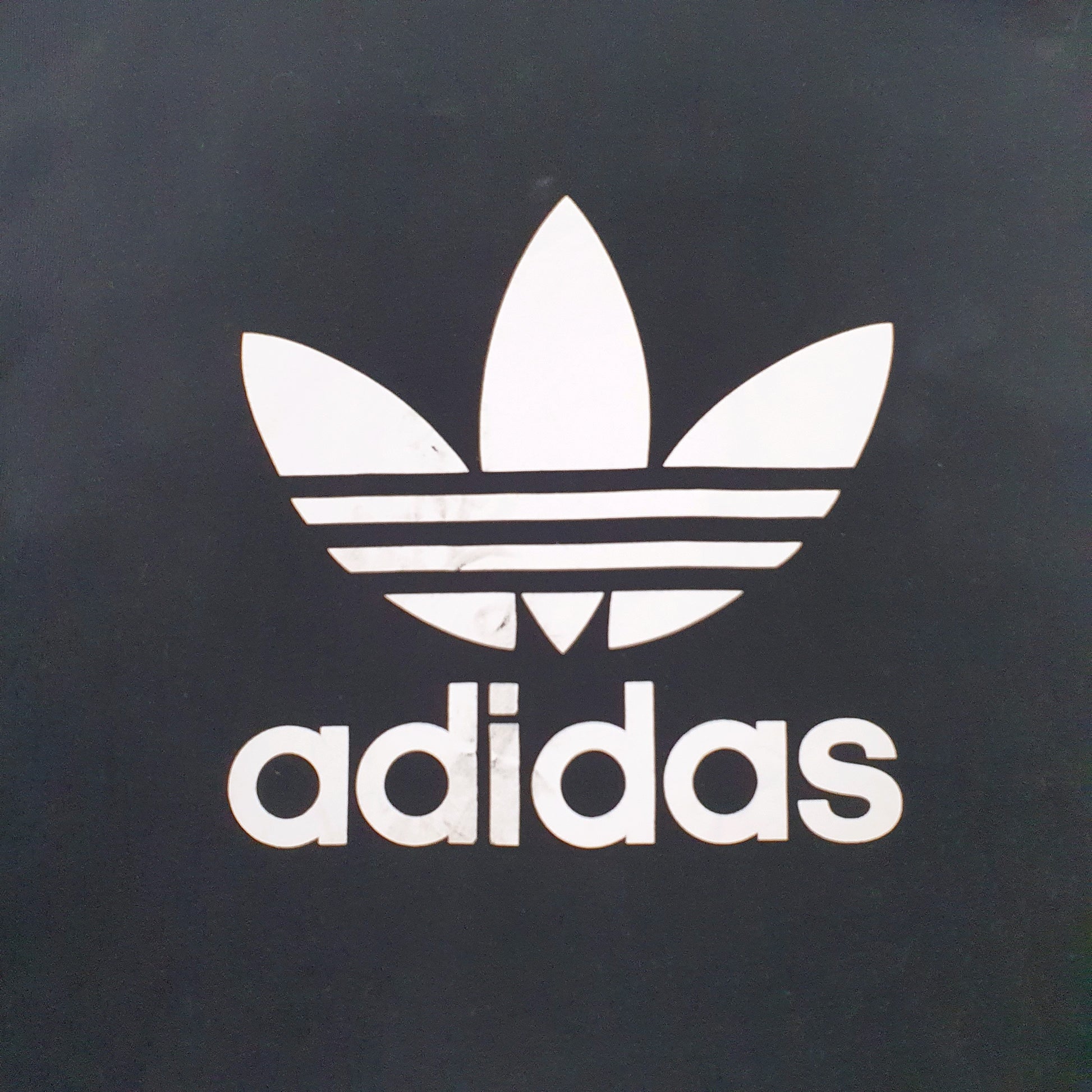 Mens Black Adidas Spellout Full Zip Jumper