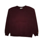 Womens Burgundy Carhartt WIP Chase Sweat Crewneck Jumper