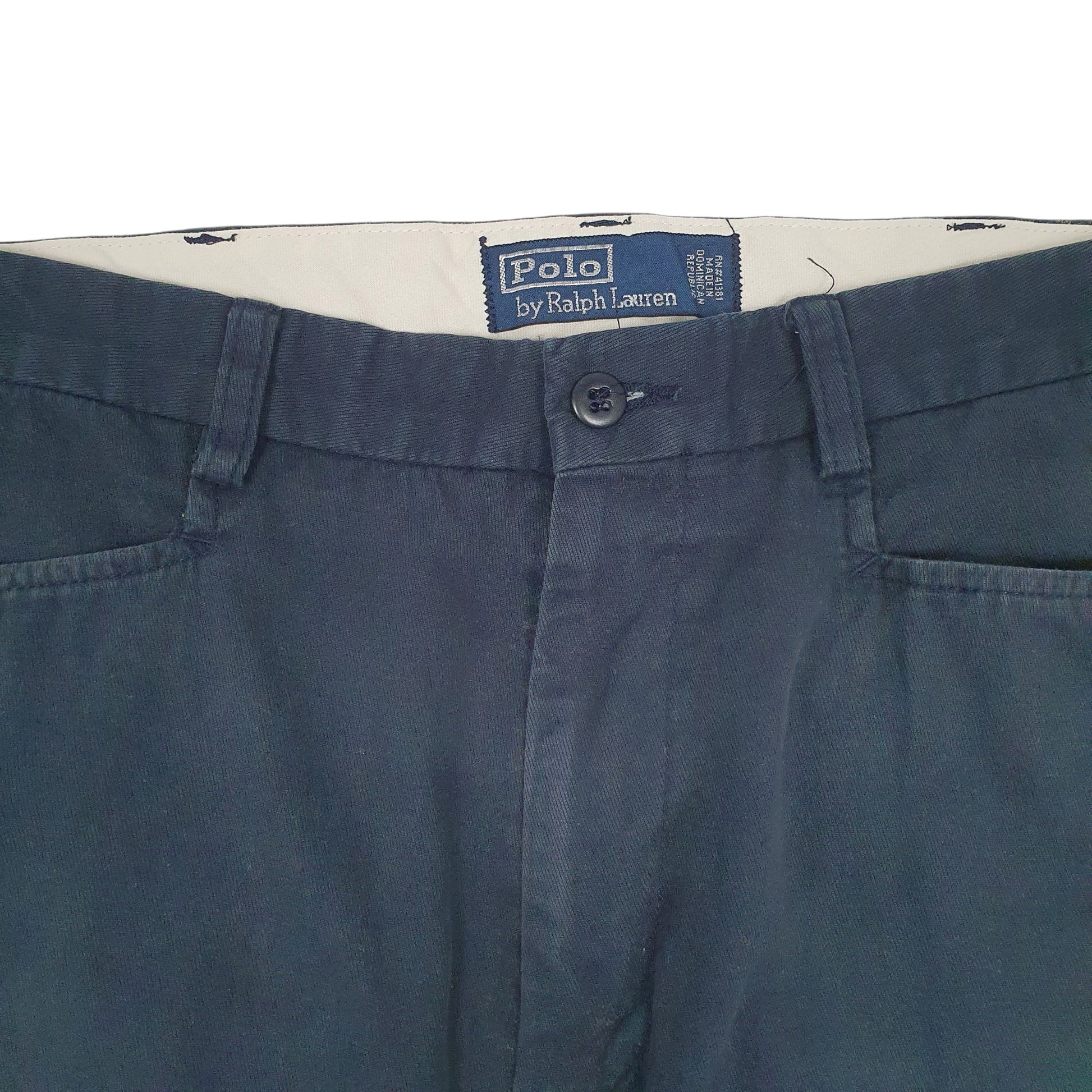 Mens Black Polo Ralph Lauren Vintage  Trousers
