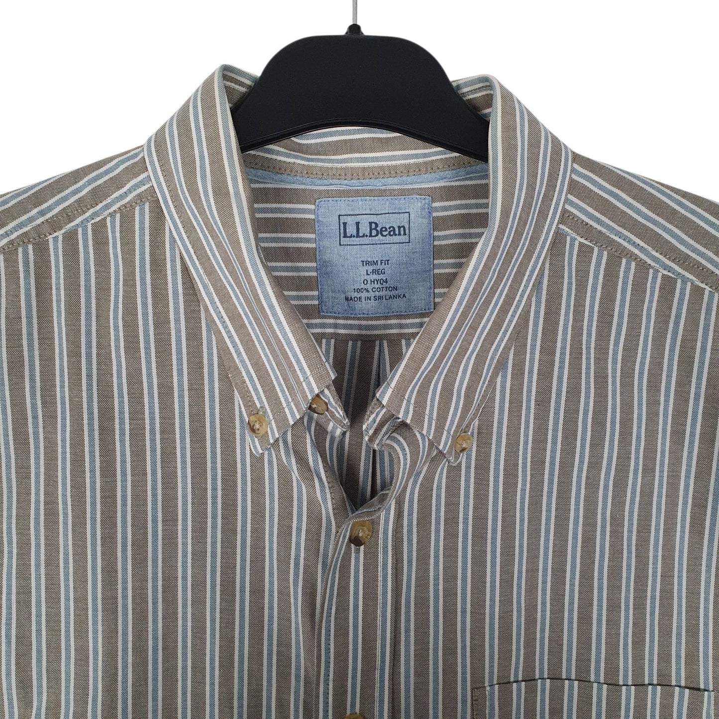 Mens Grey L.L.Bean   Shirt