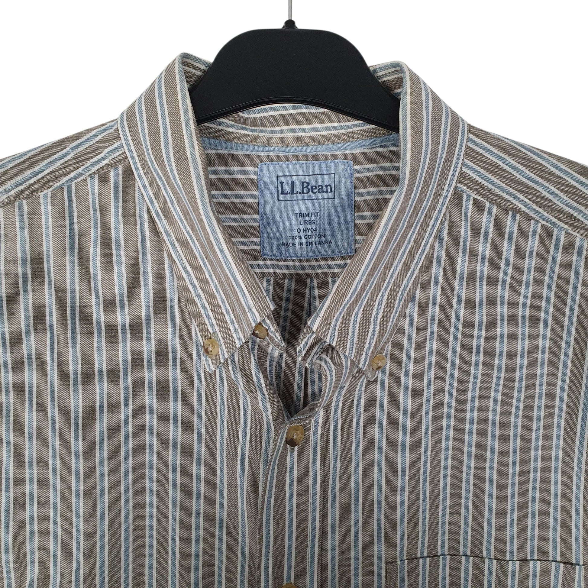 Mens Grey L.L.Bean   Shirt