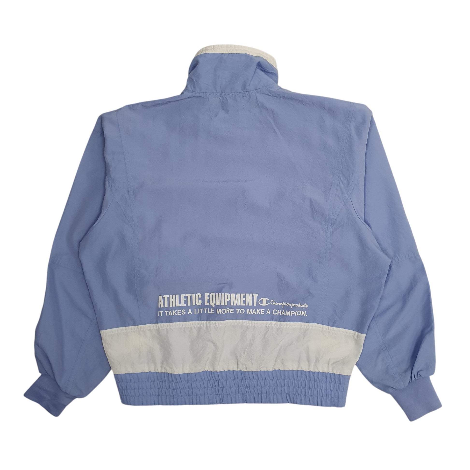 Womens Purple Champion Vintage 90s Bomber  Coat