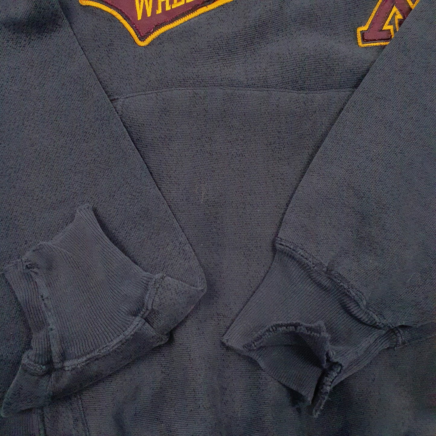 Mens Grey Champion Vintage 00s Reverse Weave Minnesota Wrestling Hoodie Jumper