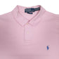 Mens Pink Polo Ralph Lauren   Polo Shirt