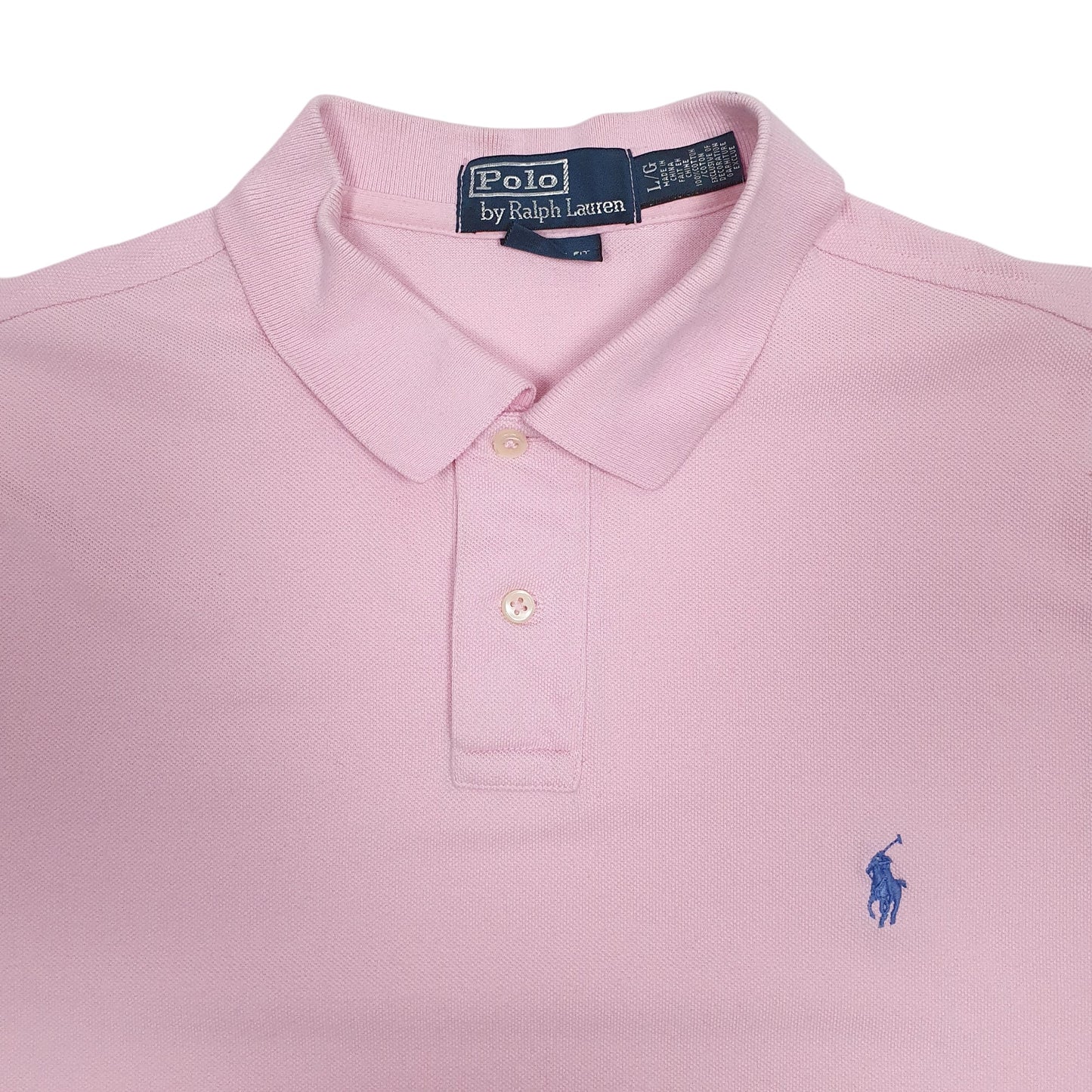 Mens Pink Polo Ralph Lauren   Polo Shirt