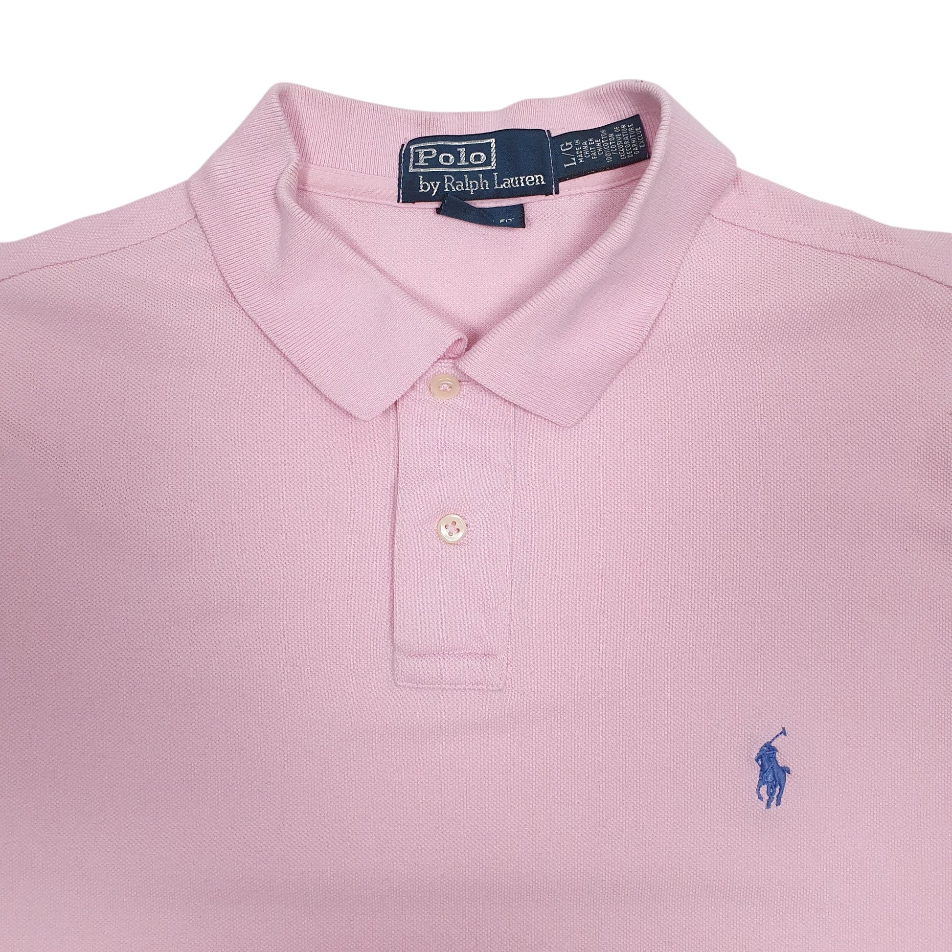 Mens Pink Polo Ralph Lauren   Polo Shirt