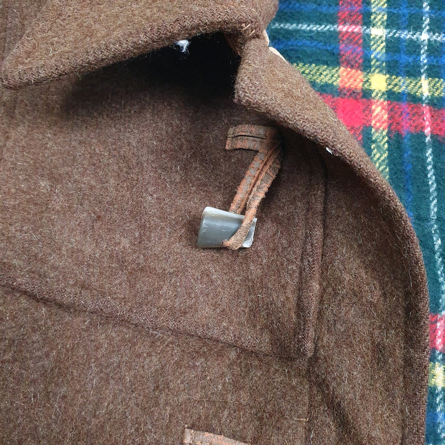 Mens Brown Unbranded Vintage 80s Longline Trench  Coat