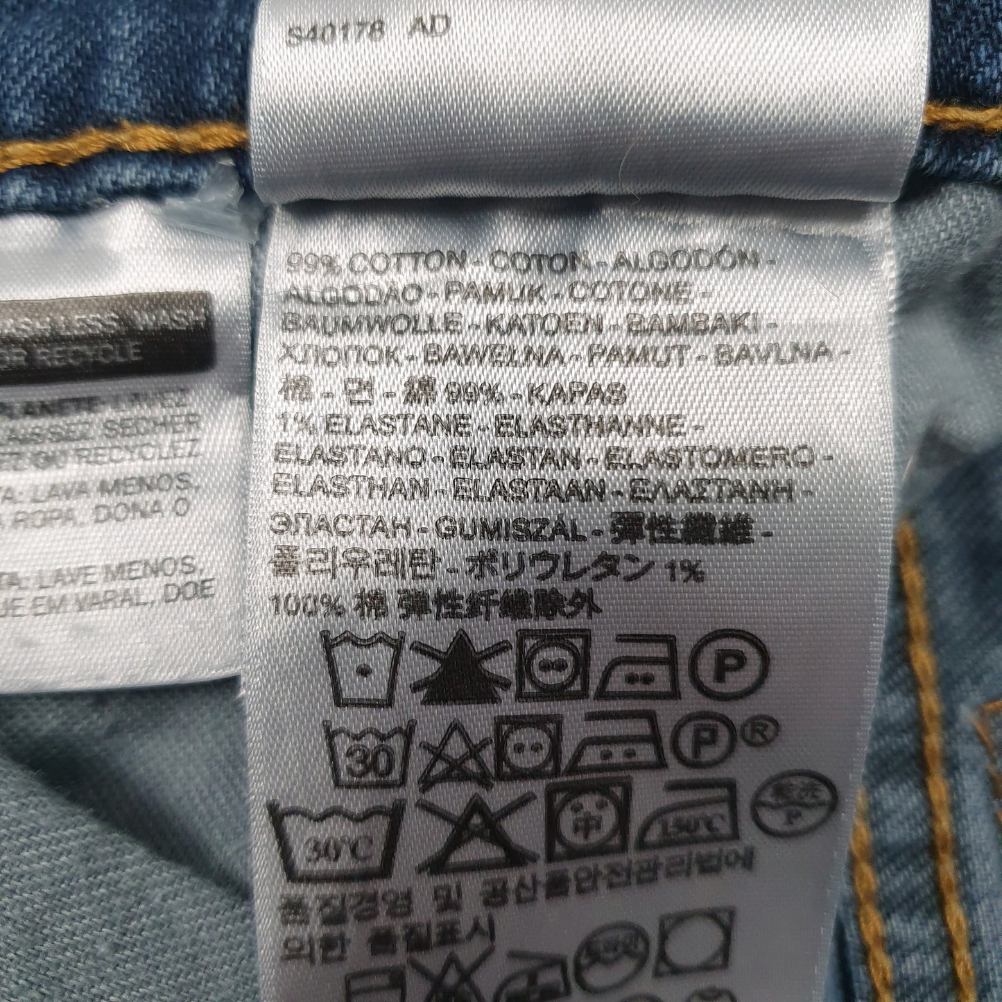 Mens Blue Levis   Jeans