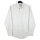 Mens White L.L.Bean  Long Sleeve Shirt