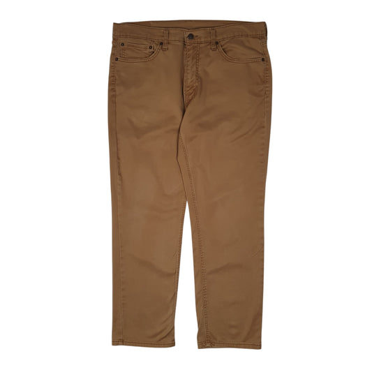 Mens Beige Levis 541 Athletic Chino Trousers