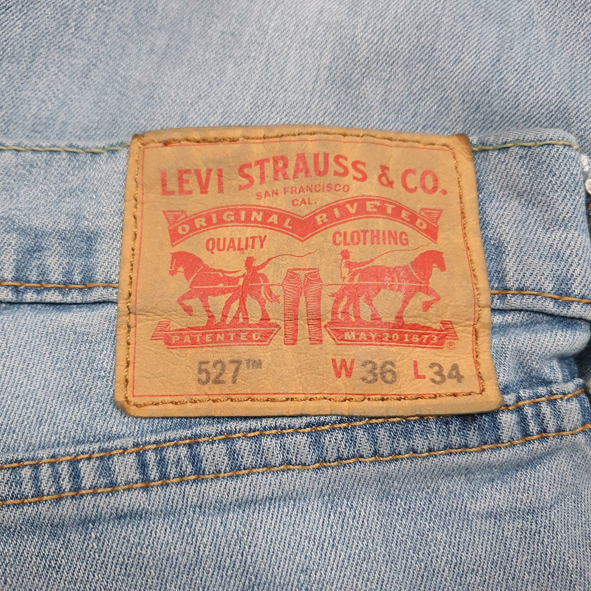 Mens Blue Levis   Jeans