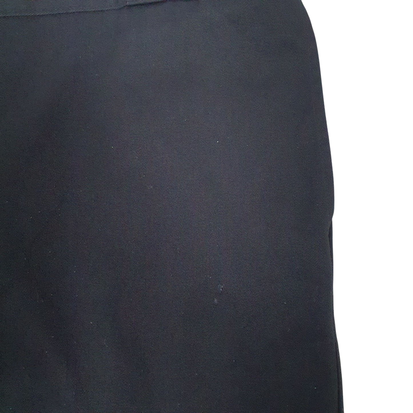 Mens Black Dickies   Trousers