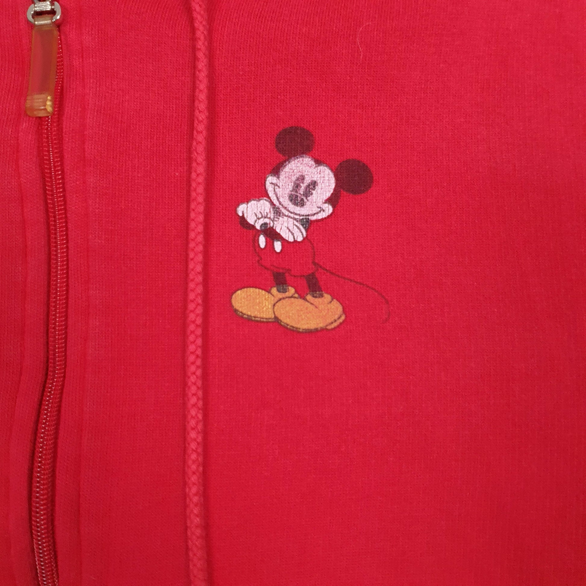 Womens Red Disney  Full Zip Jumper