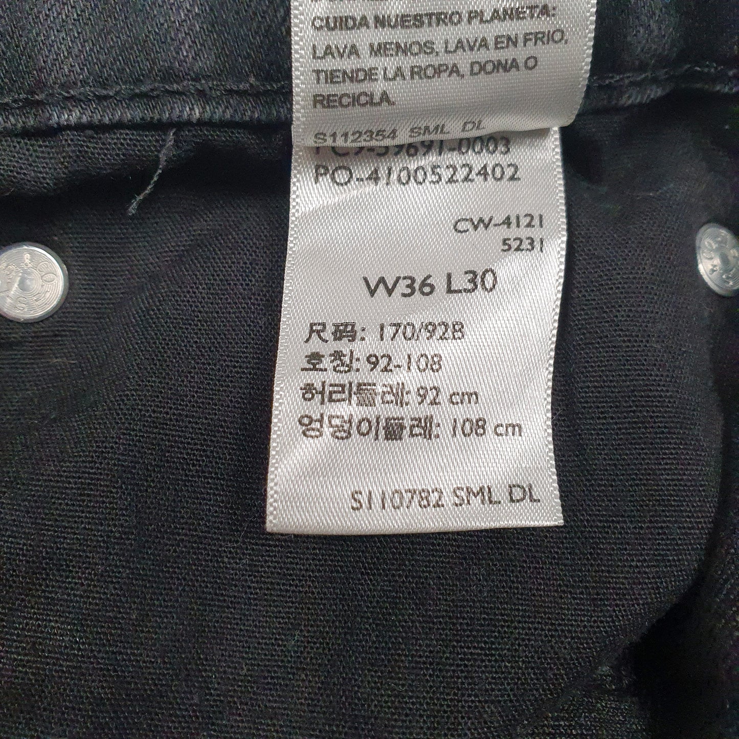 Mens Black Levis   Jeans