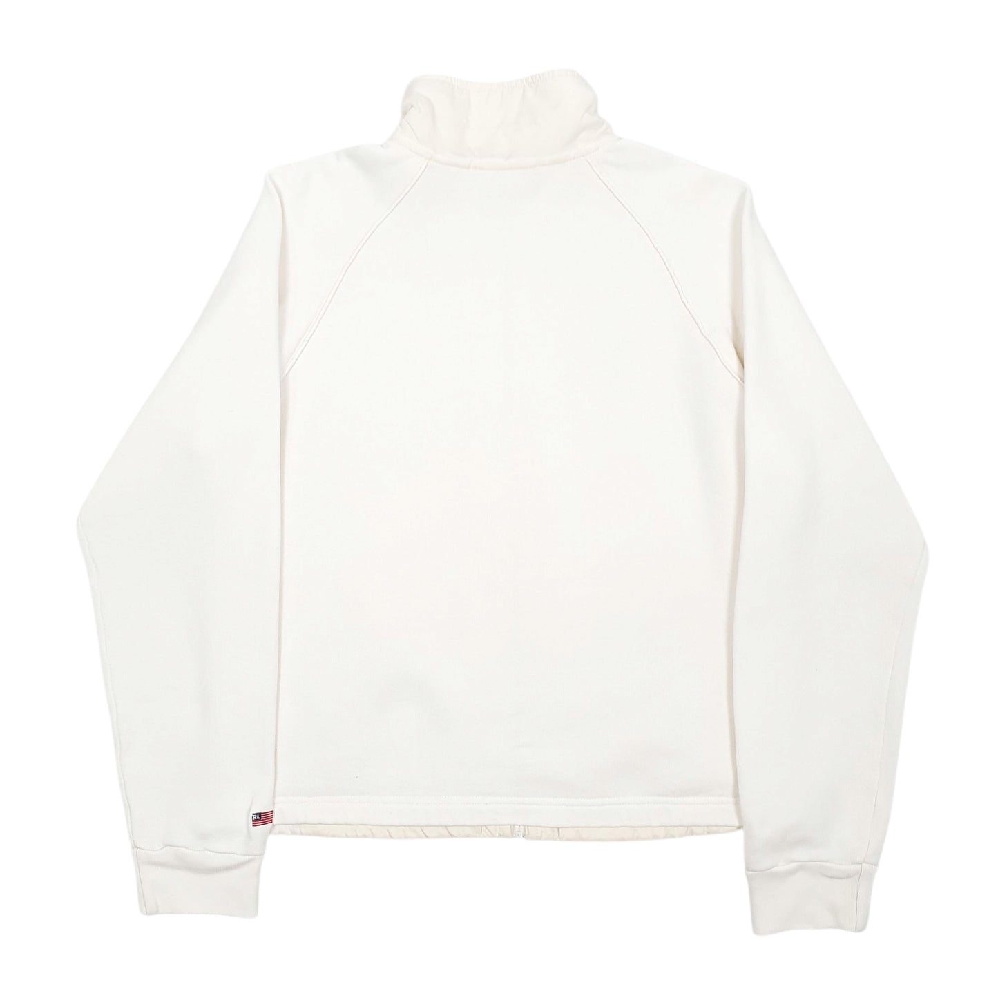 Womens White Ralph Lauren Polo Jeans Full Zip Jumper