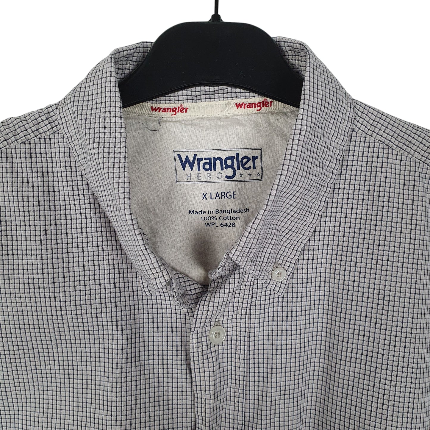 Mens Grey Wrangler Hero  Shirt