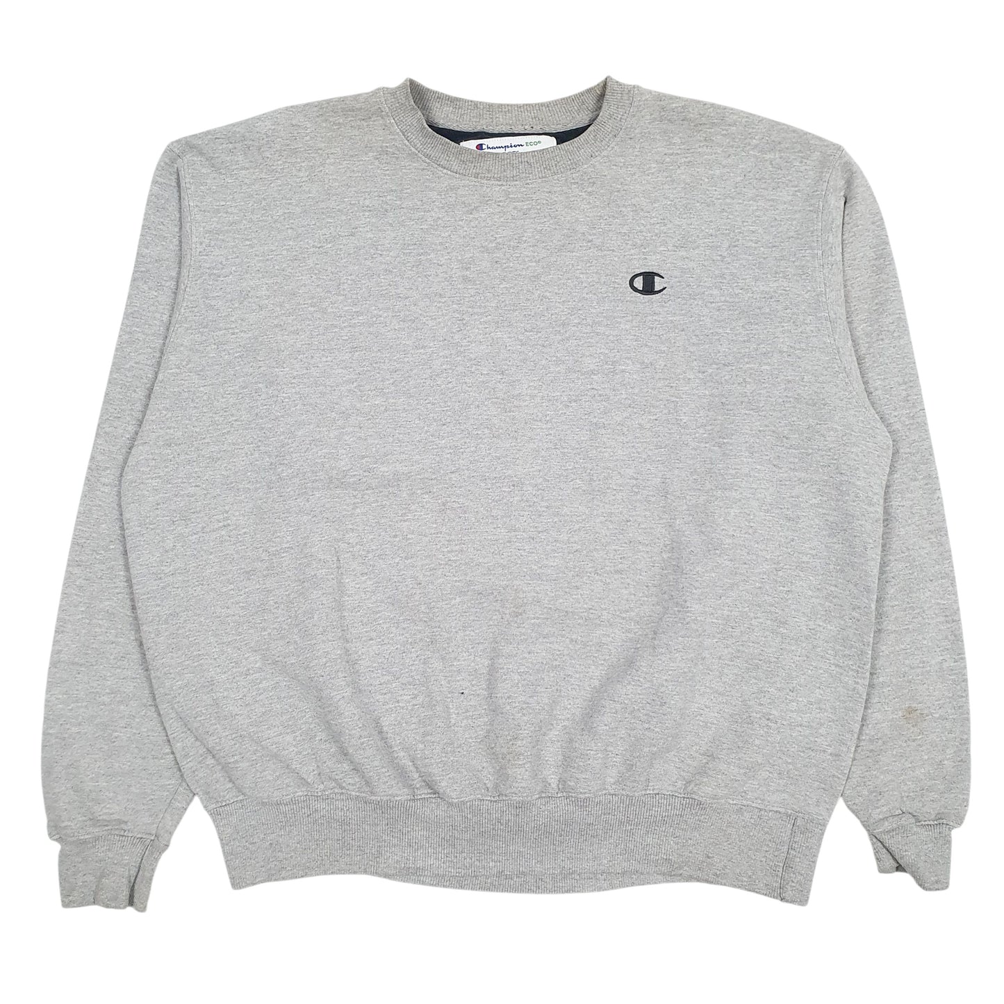 Mens Grey Champion  Crewneck Jumper