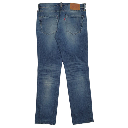 Mens Blue Levis Distressed  Jeans