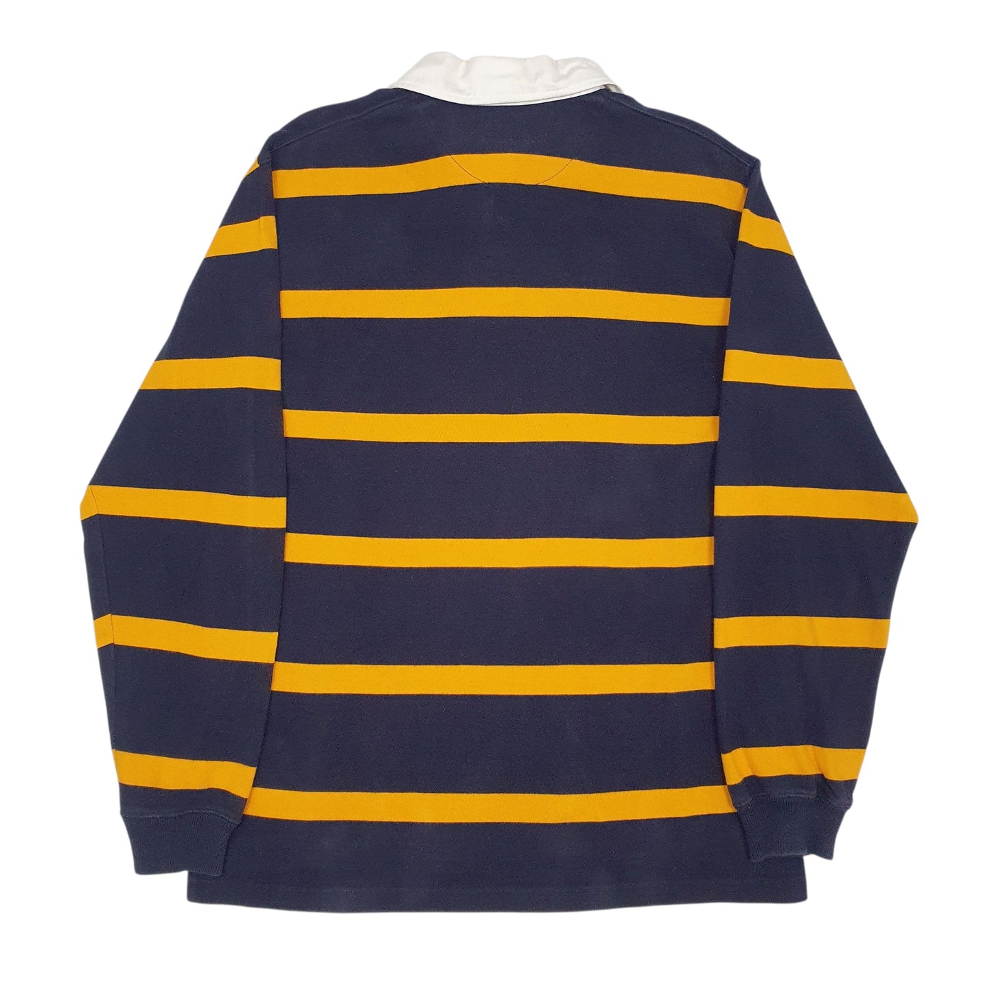 Mens Black Sonoma Rugby Hoodie Polo Shirt