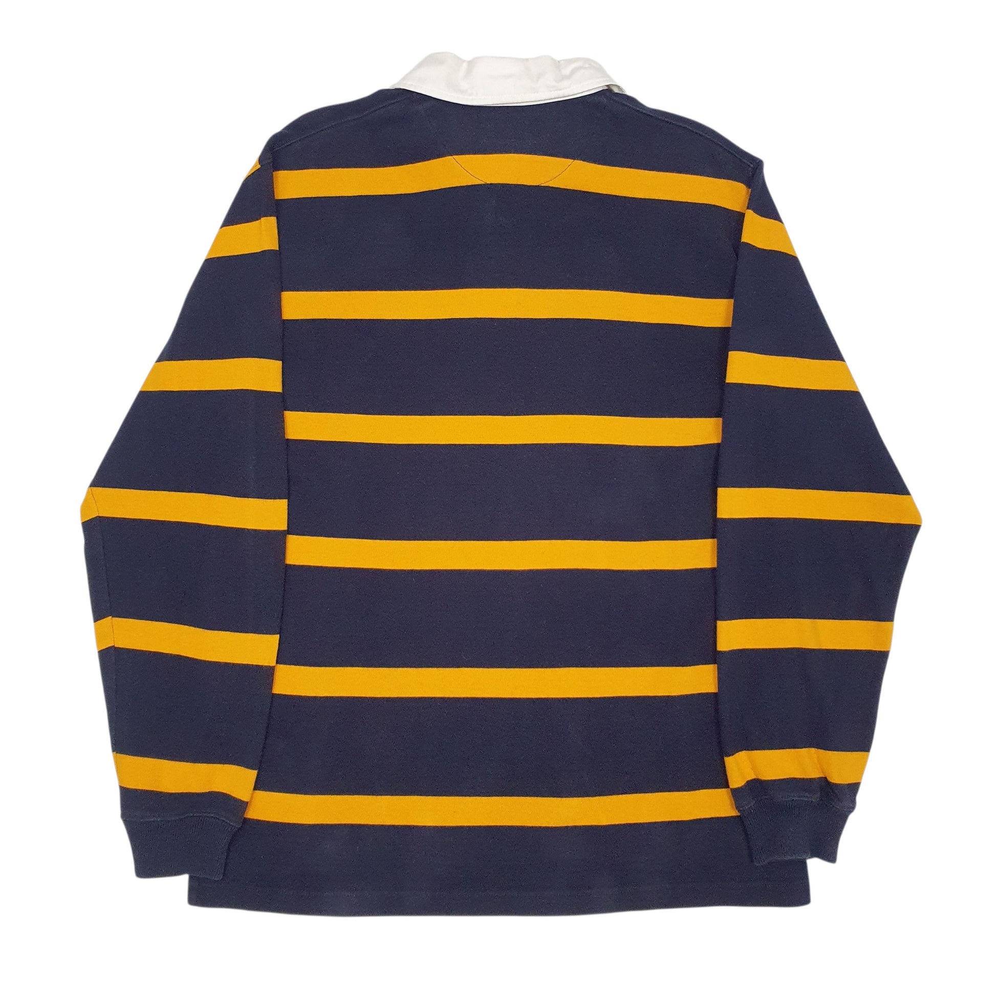 Mens Black Sonoma Rugby Hoodie Polo Shirt