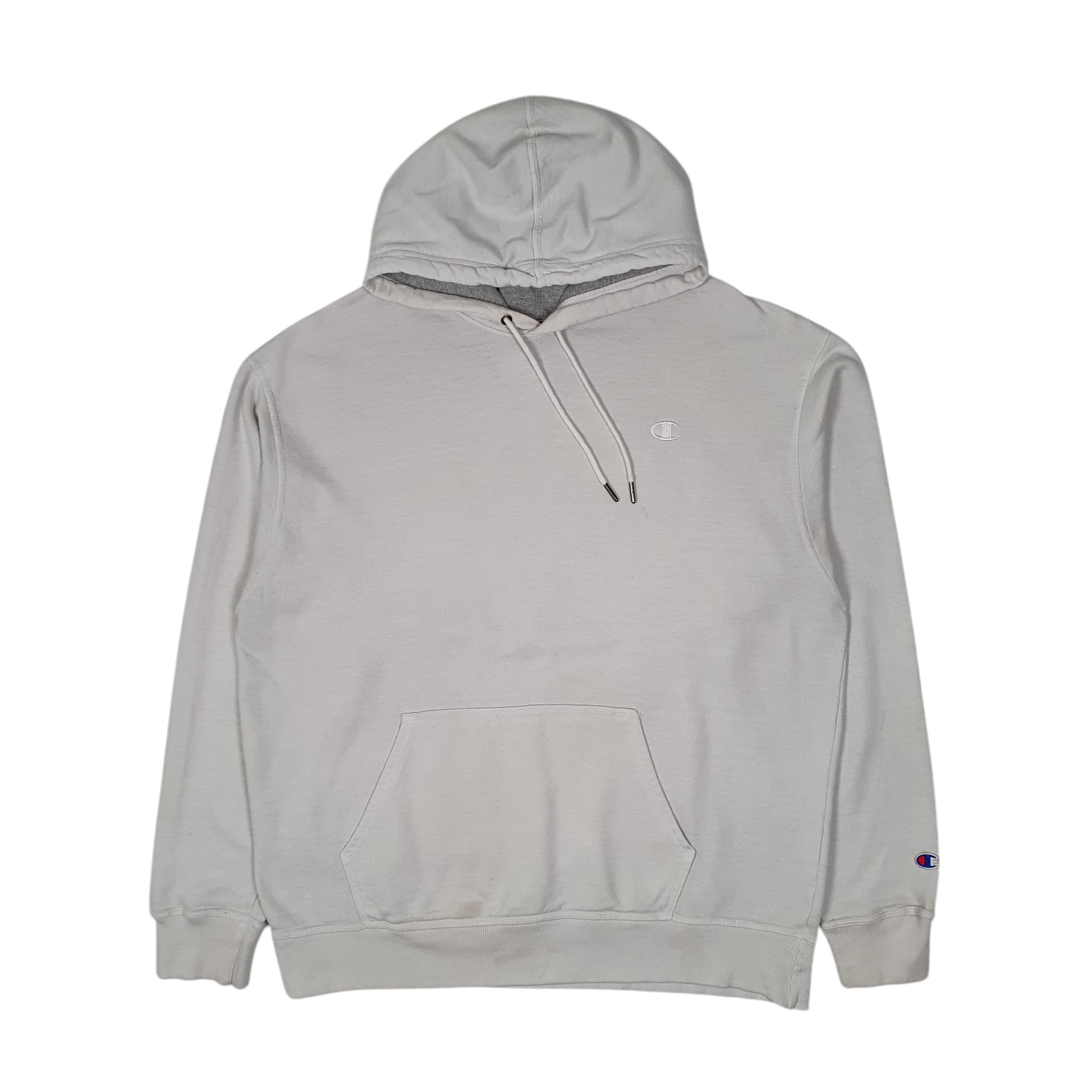 Mens Grey Champion  Hoodie Jumper