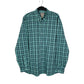 Mens Green L.L.Bean  Long Sleeve Shirt