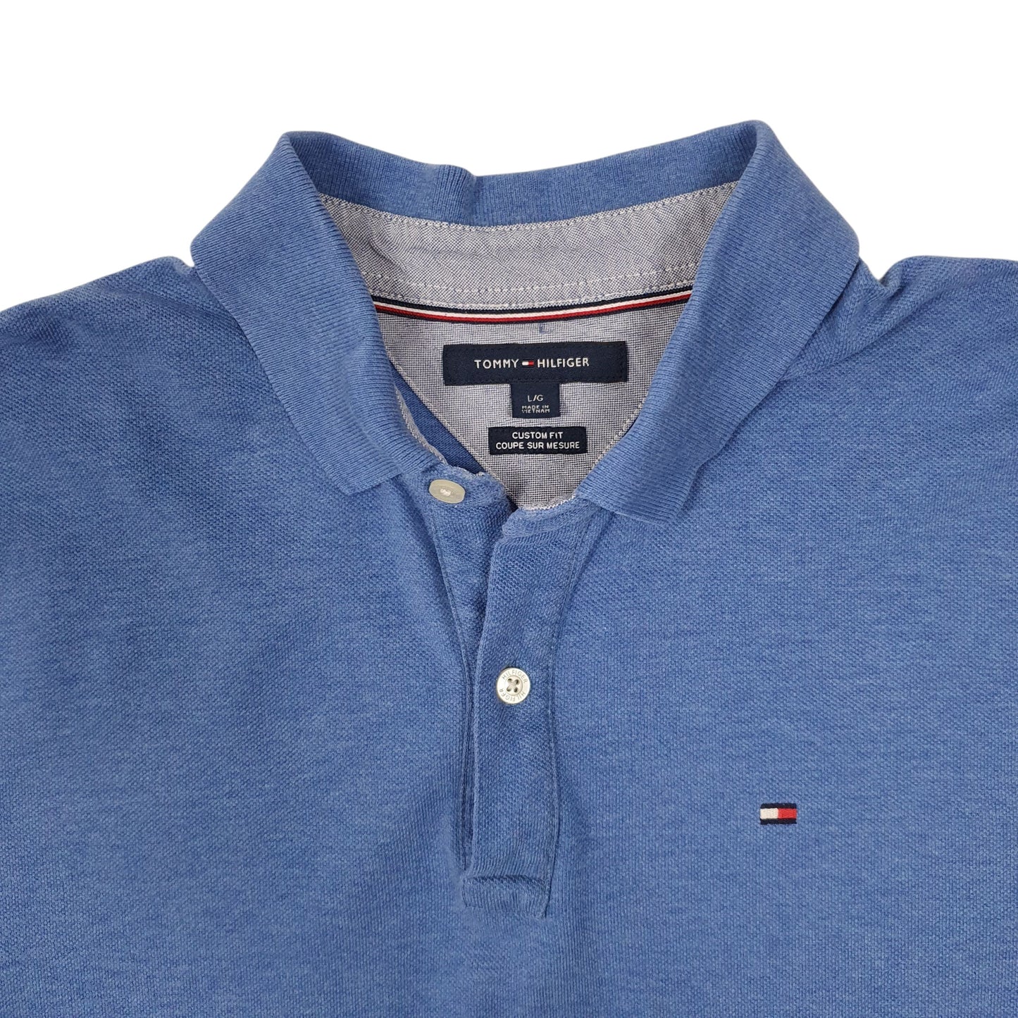 Mens Blue Tommy Hilfiger   Polo Shirt