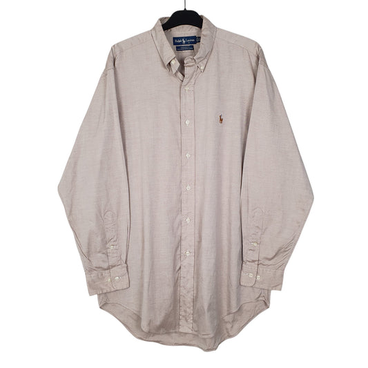 Mens Grey Ralph Lauren  Long Sleeve Shirt