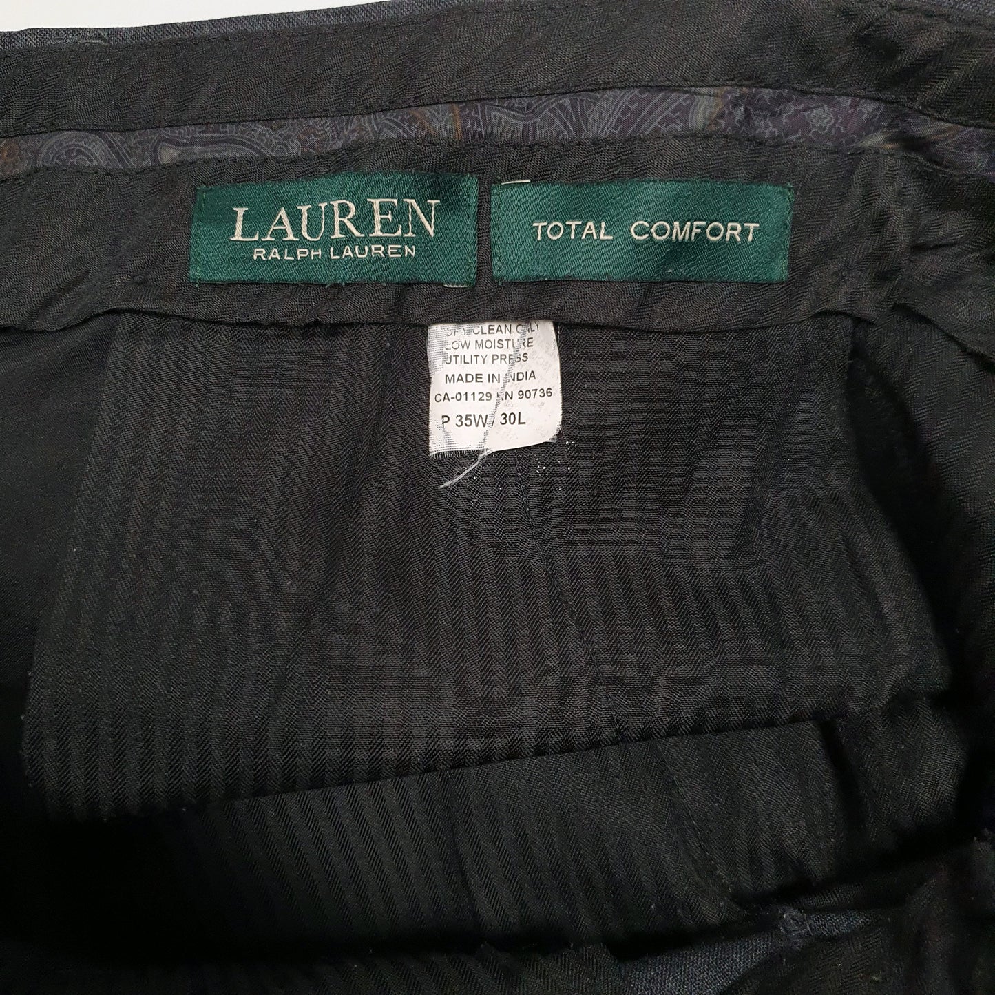 Mens Grey Ralph Lauren   Trousers