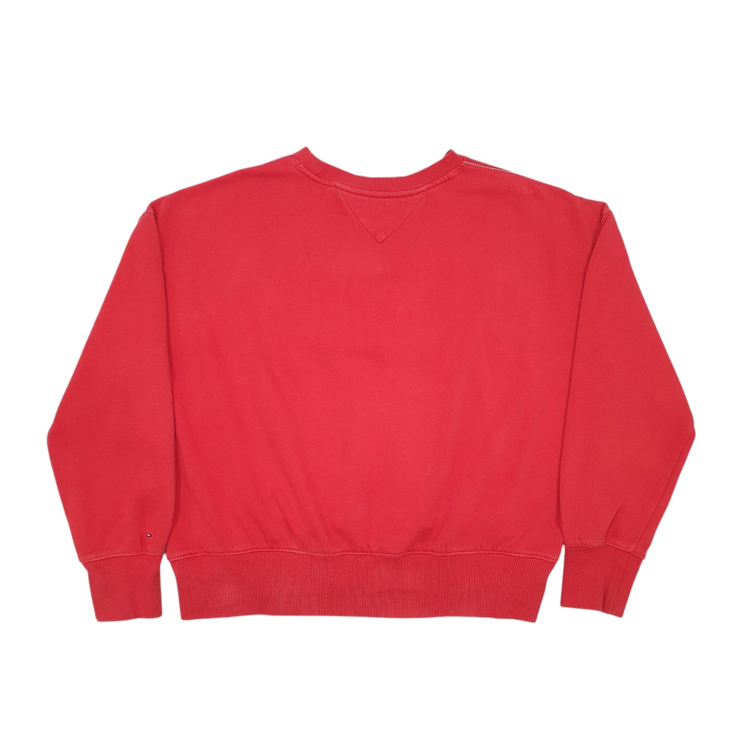 Womens Red Tommy Hilfiger  Crewneck Jumper