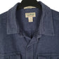 Mens Navy L.L.Bean Chamois  Shirt