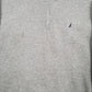 Mens Grey Nautica  Quarter Zip Jumper