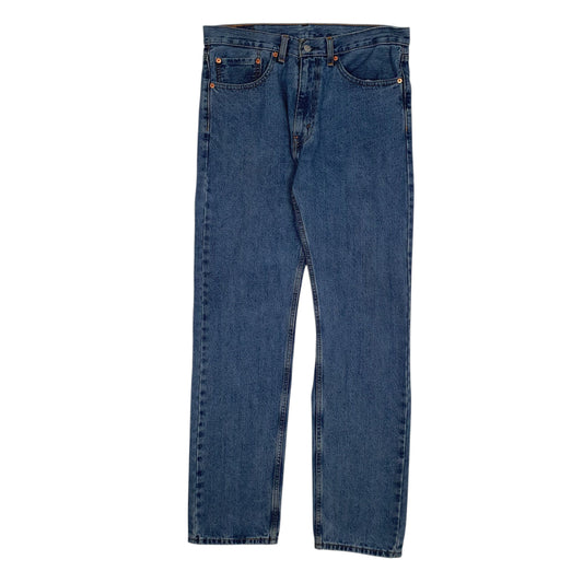 Mens Blue Levis  505 JeansW34 L34