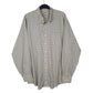 Mens Cream L.L.Bean  Long Sleeve Shirt