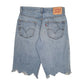 Mens Blue Levis Cut Off  Shorts