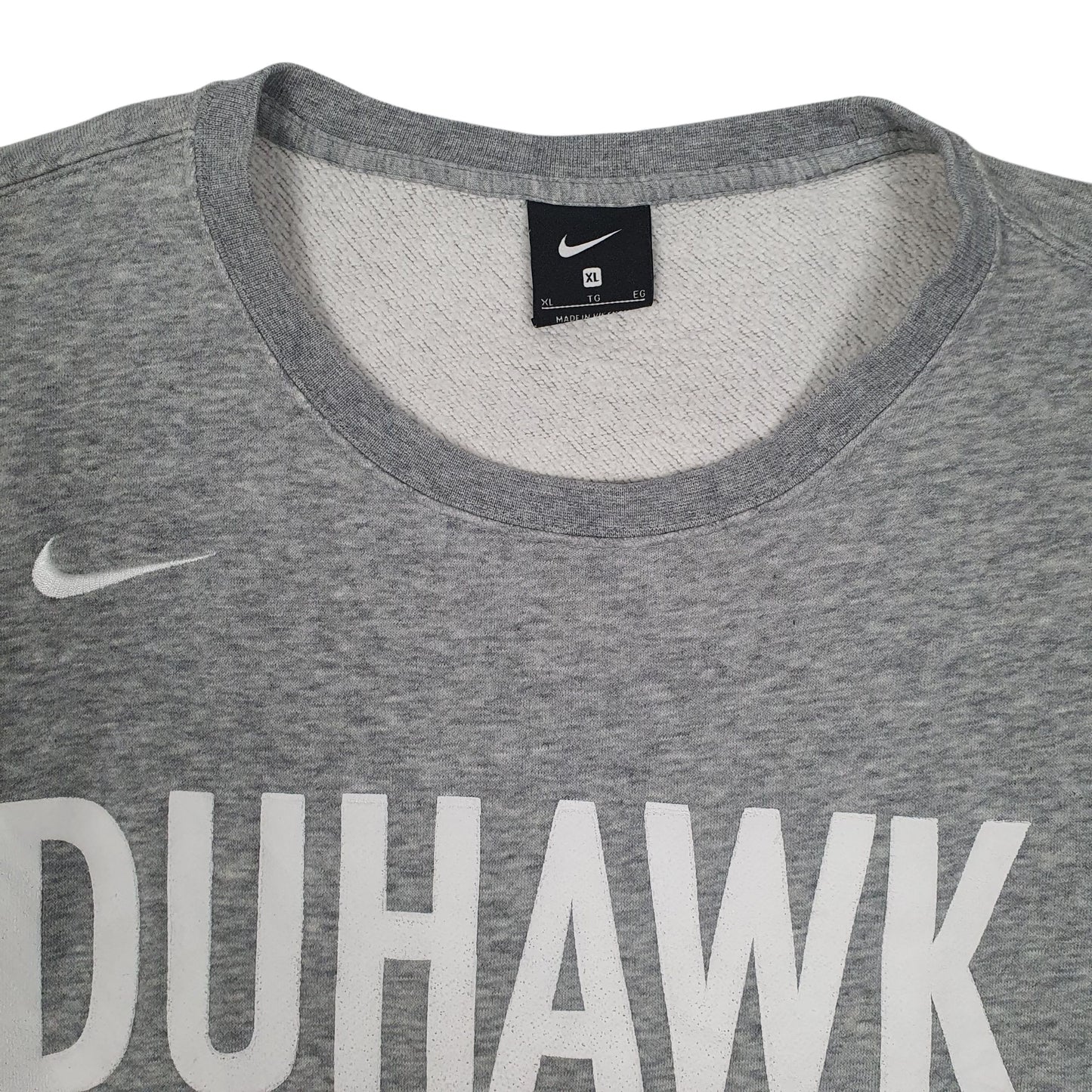 Mens Grey Nike Duhawk Volleyball Crewneck Jumper