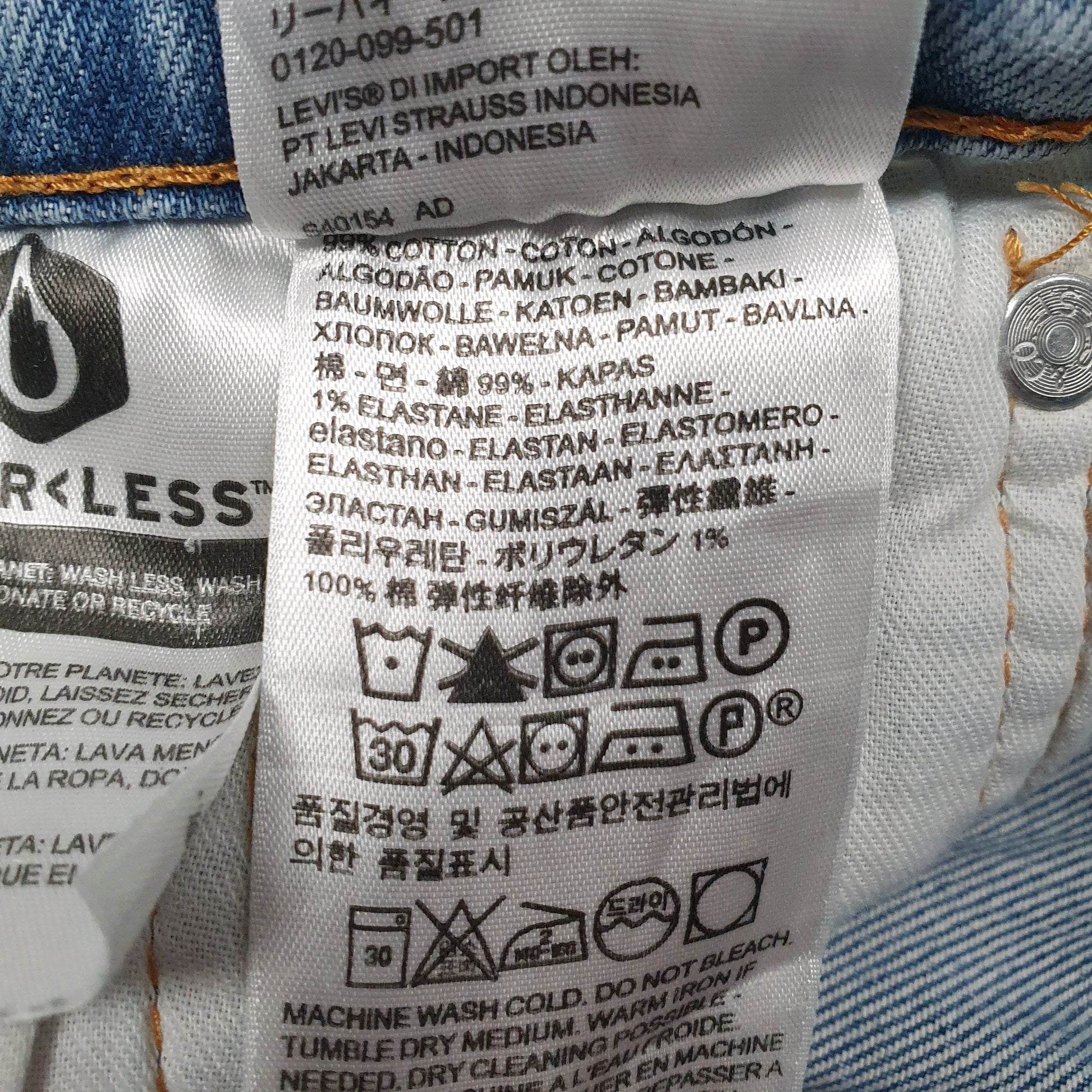 Mens Blue Levis   Jeans