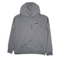 Mens Grey Fila Lightweight Hoodie Jumper