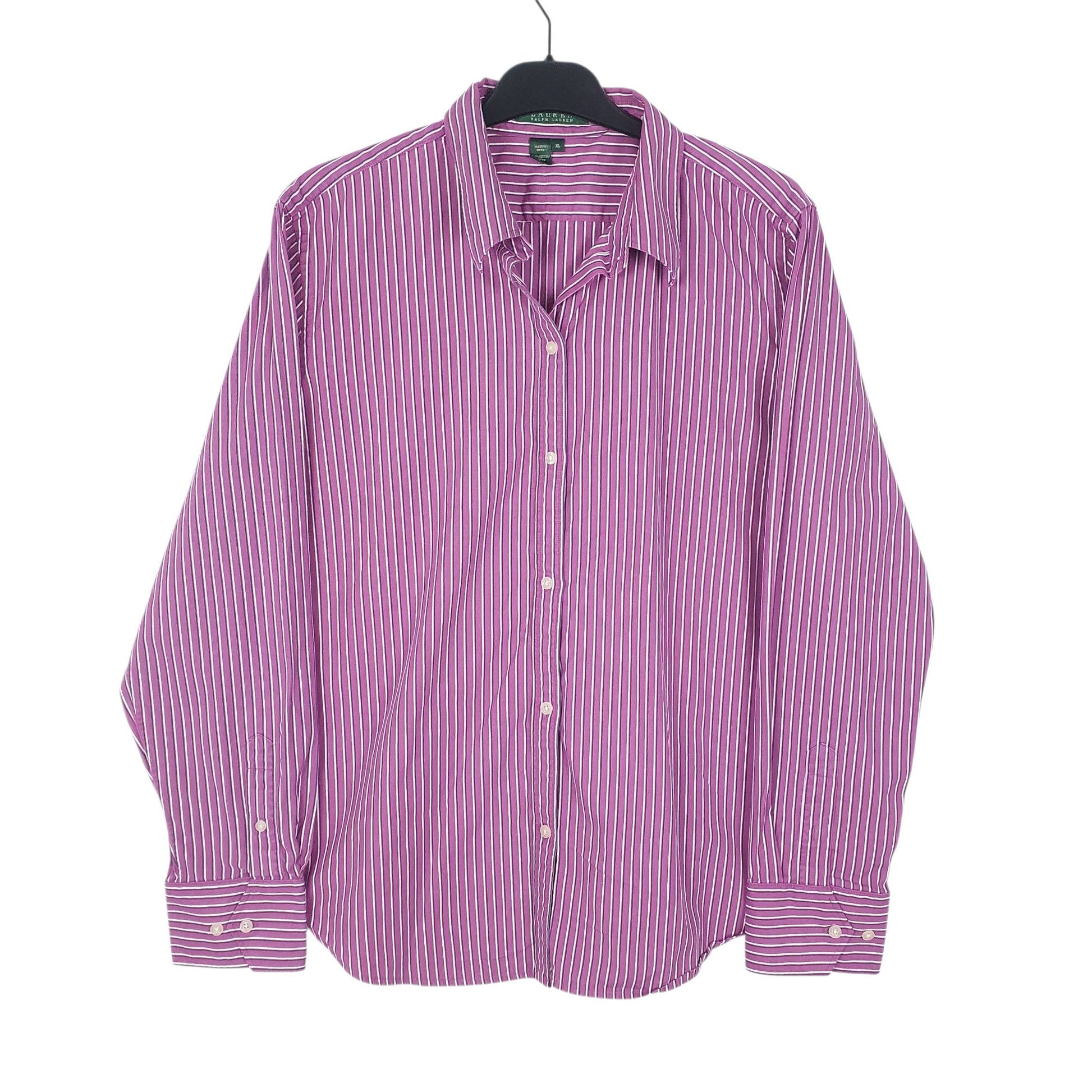 Womens Purple Ralph Lauren  Long Sleeve Shirt