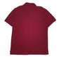 Mens Burgundy Tommy Hilfiger  Crewneck Polo Shirt
