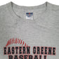 Mens Grey Jerzees Eastern Greene Football  T Shirt