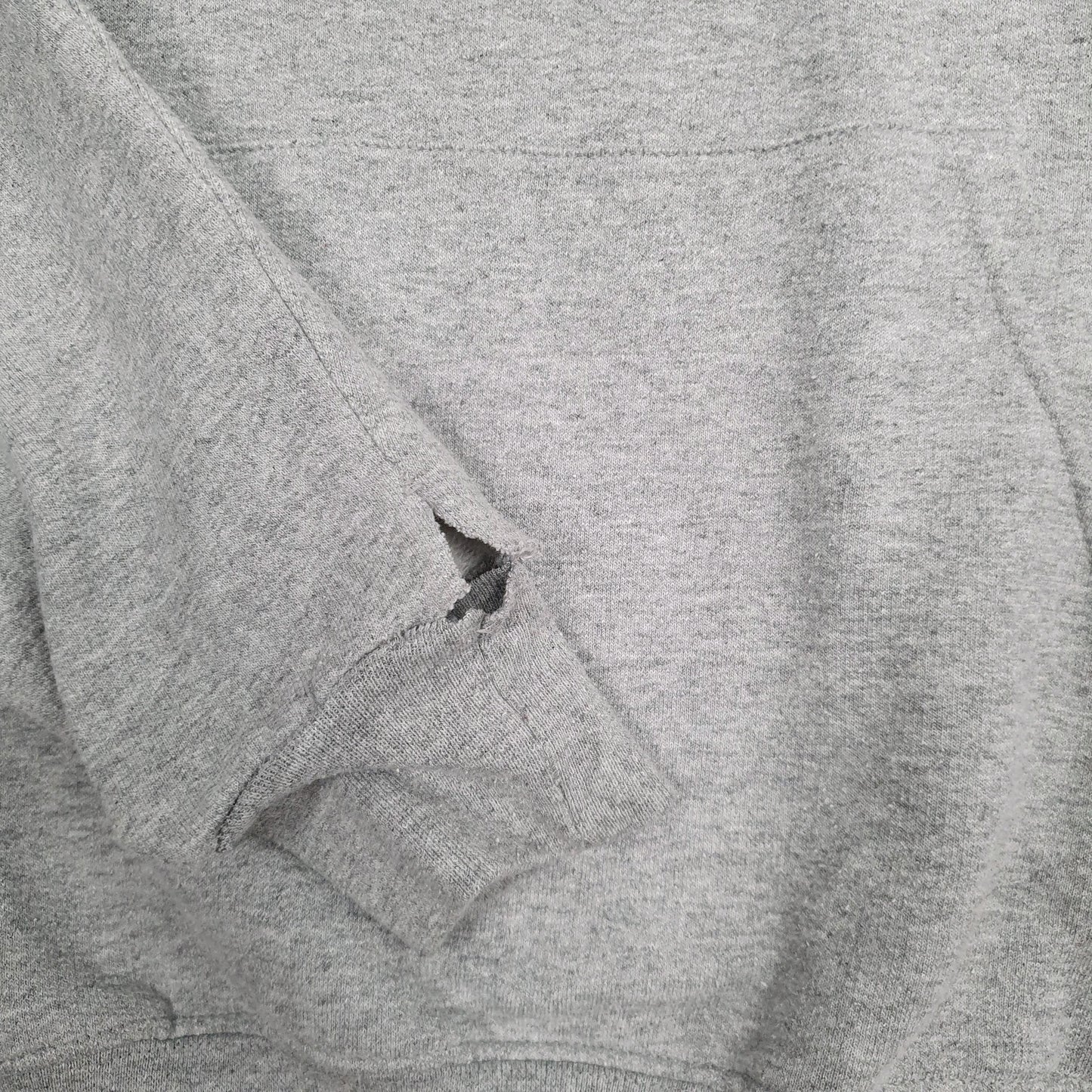 Mens Grey Champion Tennis Hoodie Jumper