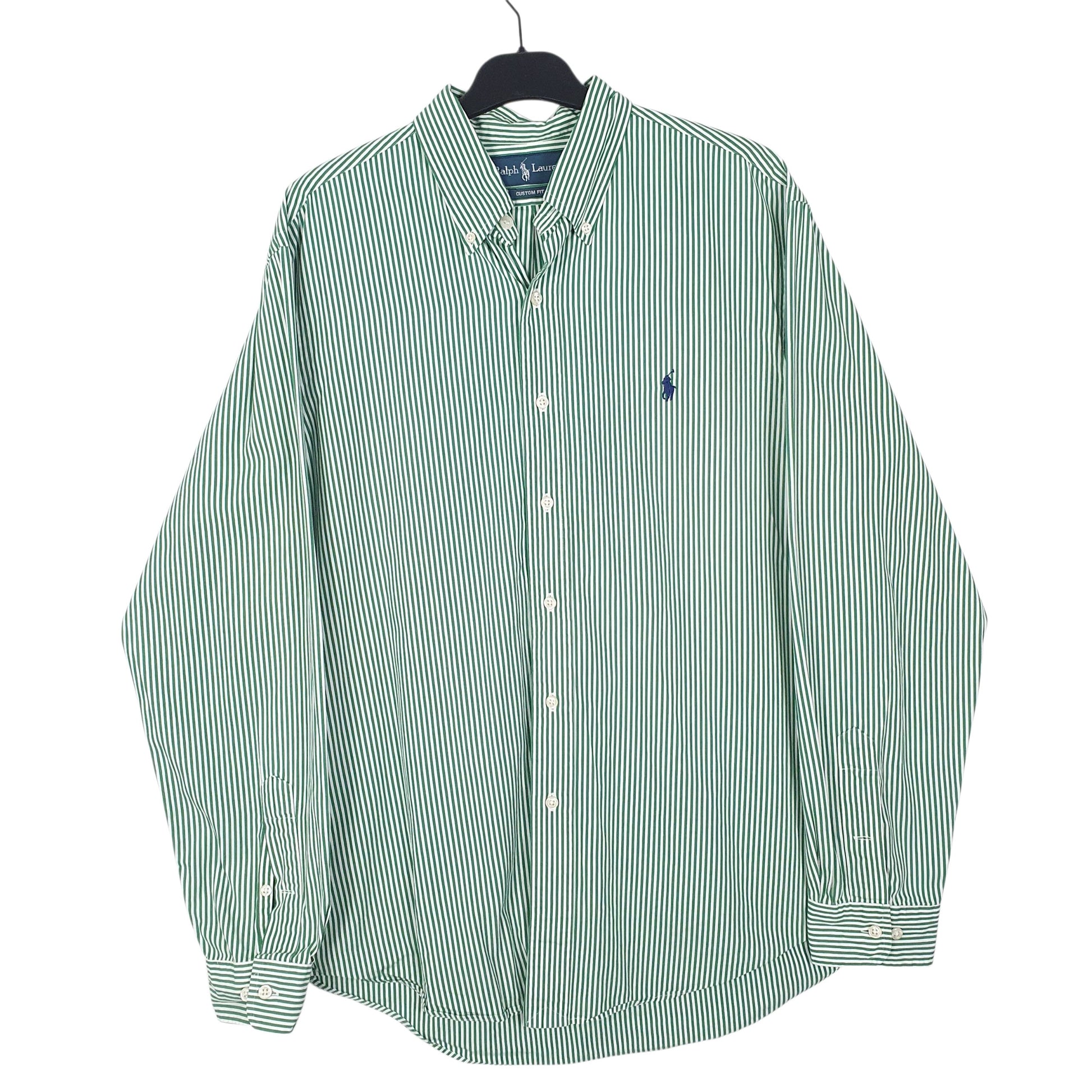 Mens Green Ralph Lauren  Long Sleeve Shirt