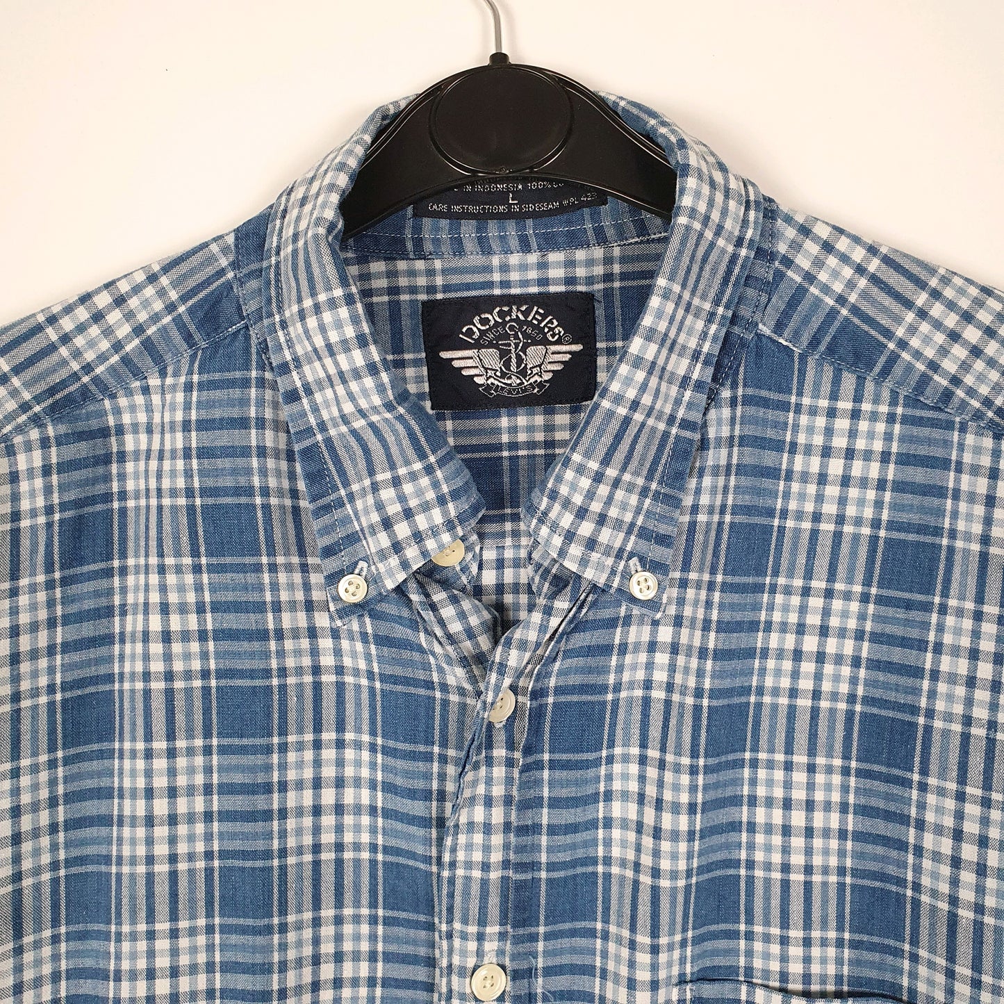 Mens Blue Dockers Levis  Shirt