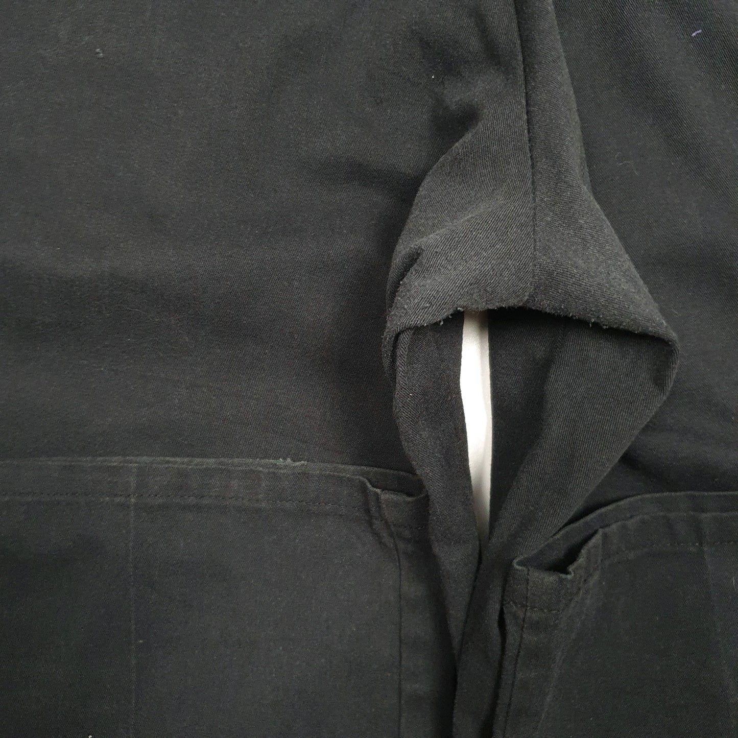 Mens Black Dickies   Trousers