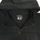 Mens Black Carhartt Quarter Zip Hoodie Jumper